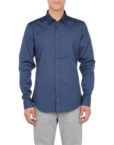 blue gucci long sleeve shirt